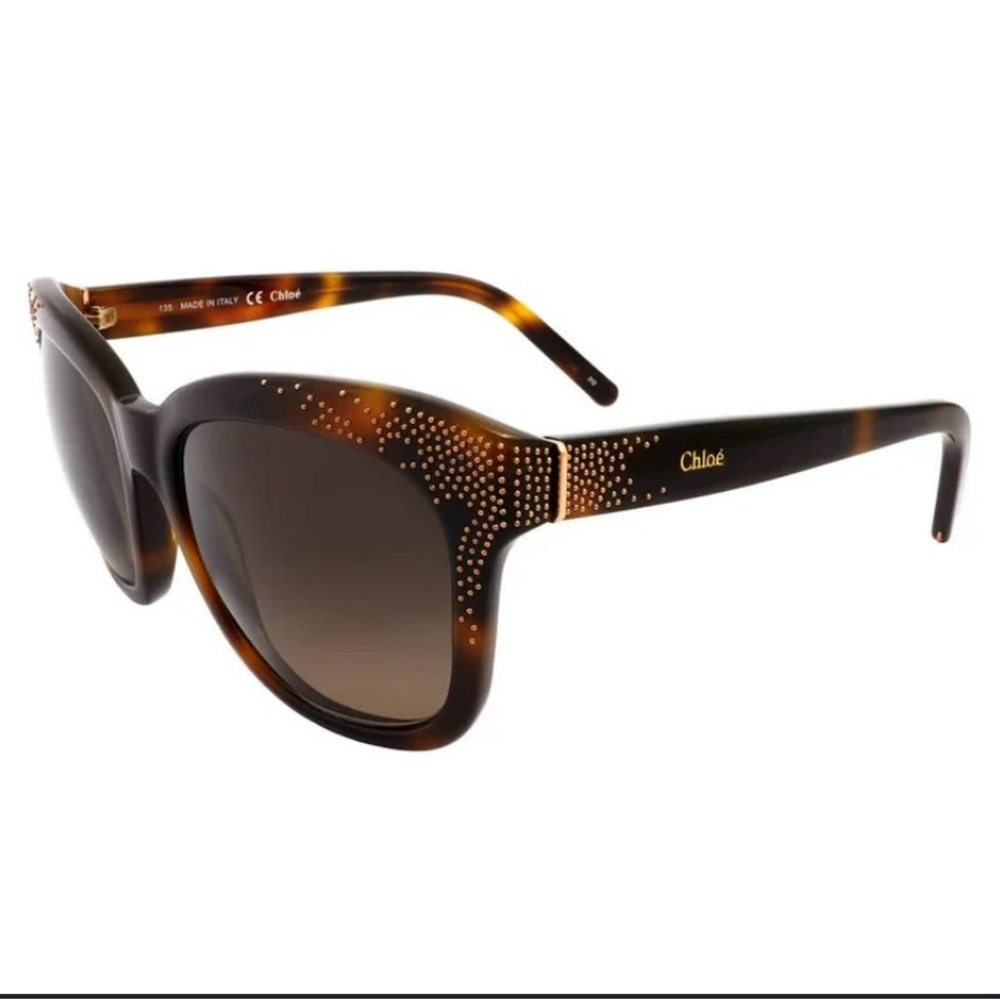 Chloe Sunglasses CE626S, Brown/multi - Picture 3 of 4